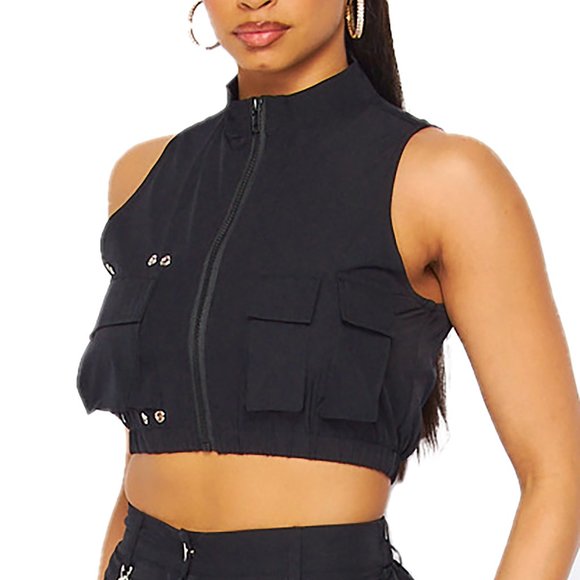 Hot & Delicious Other - Power Move Cargo Halter Top